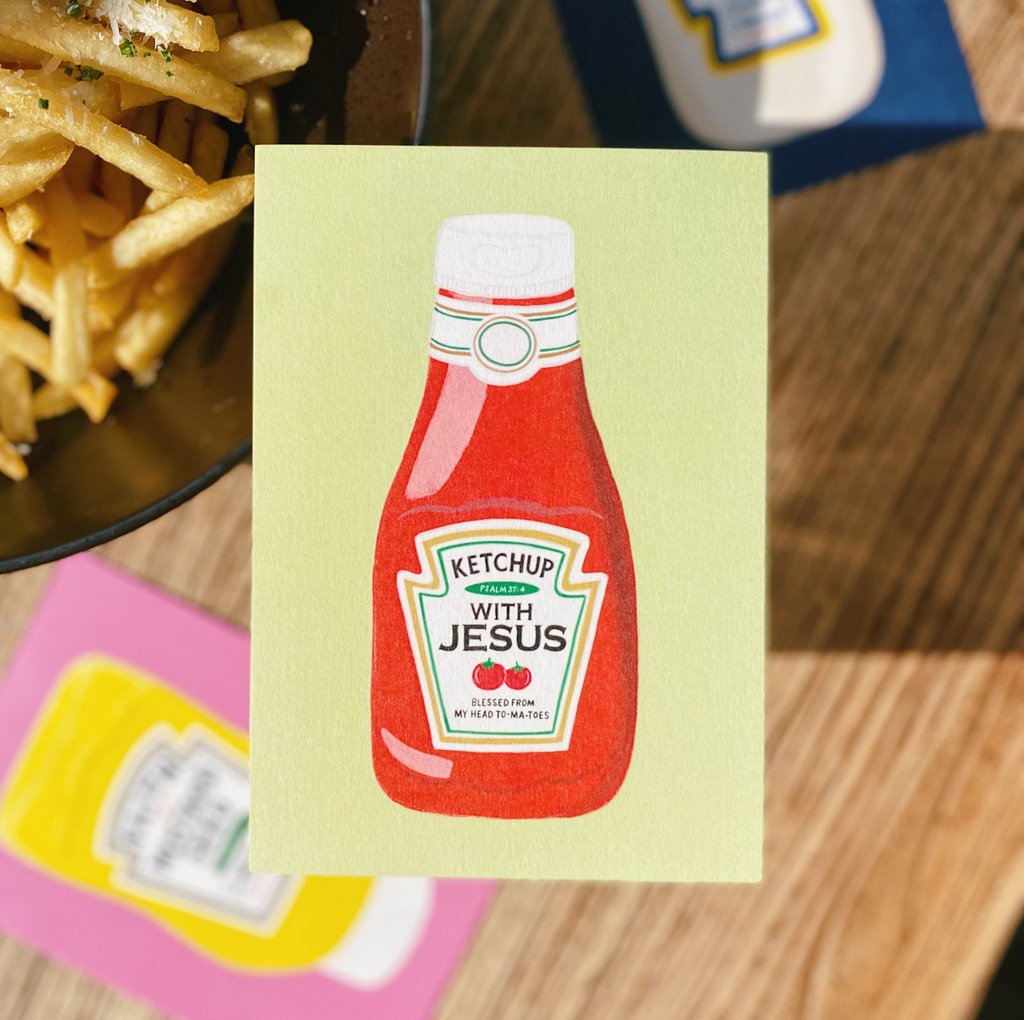 Catch Up With Jesus {Card | TBA} - Cards by The Brave Assembly, The Commandment Co