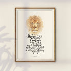 Lion {Poster} - Posters by heartstringsincolours, The Commandment Co , Singapore Christian gifts shop
