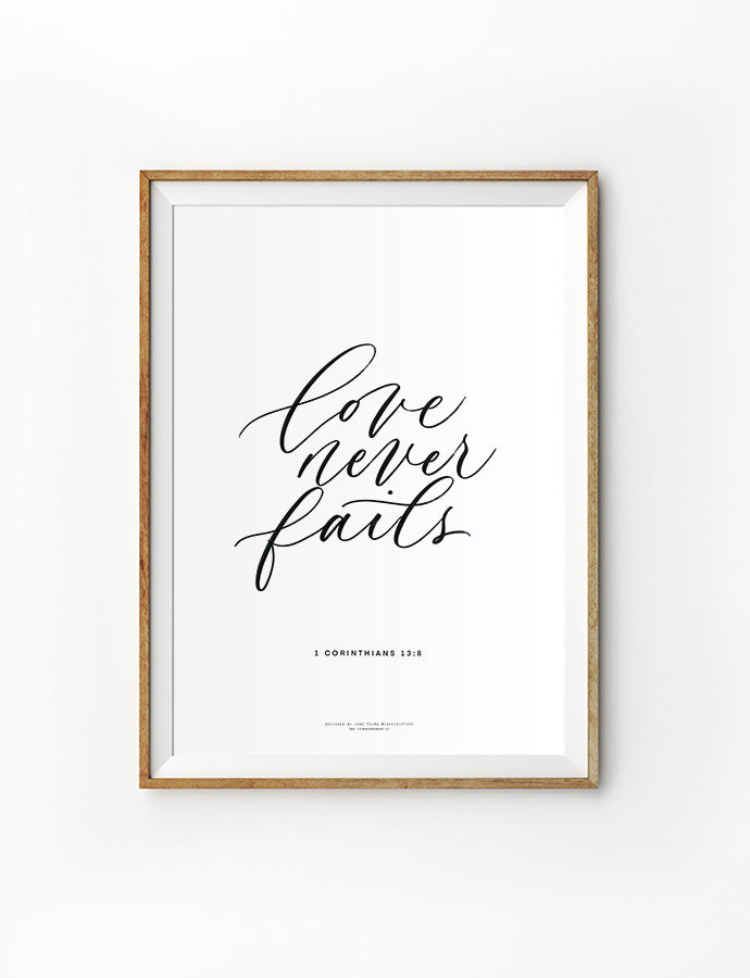 simple and nice bible verse typography design