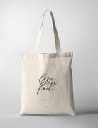 Love Never Fails {Tote Bag} - tote bag by Ink Scripture, The Commandment Co , Singapore Christian gifts shop