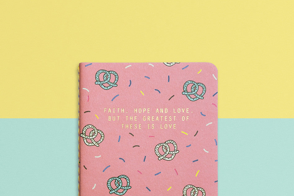 Love heynewday greatest is love pocket notebook