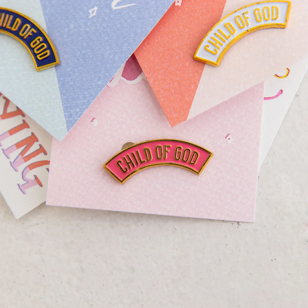 Child of God {Enamel Pin} - Accessories by The Brave Assembly, The Commandment Co , Singapore Christian gifts shop