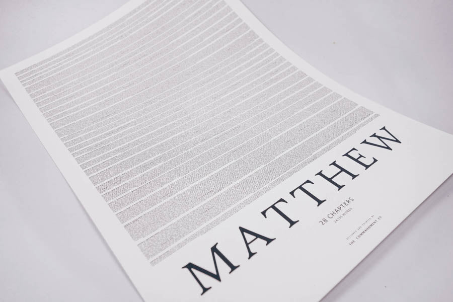 Gospel of Matthew {Poster}