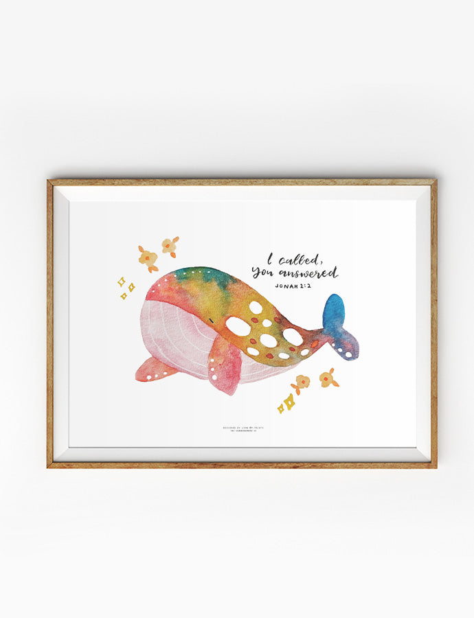 Nahum {Poster} - Posters by P.Paints, The Commandment Co , Singapore Christian gifts shop