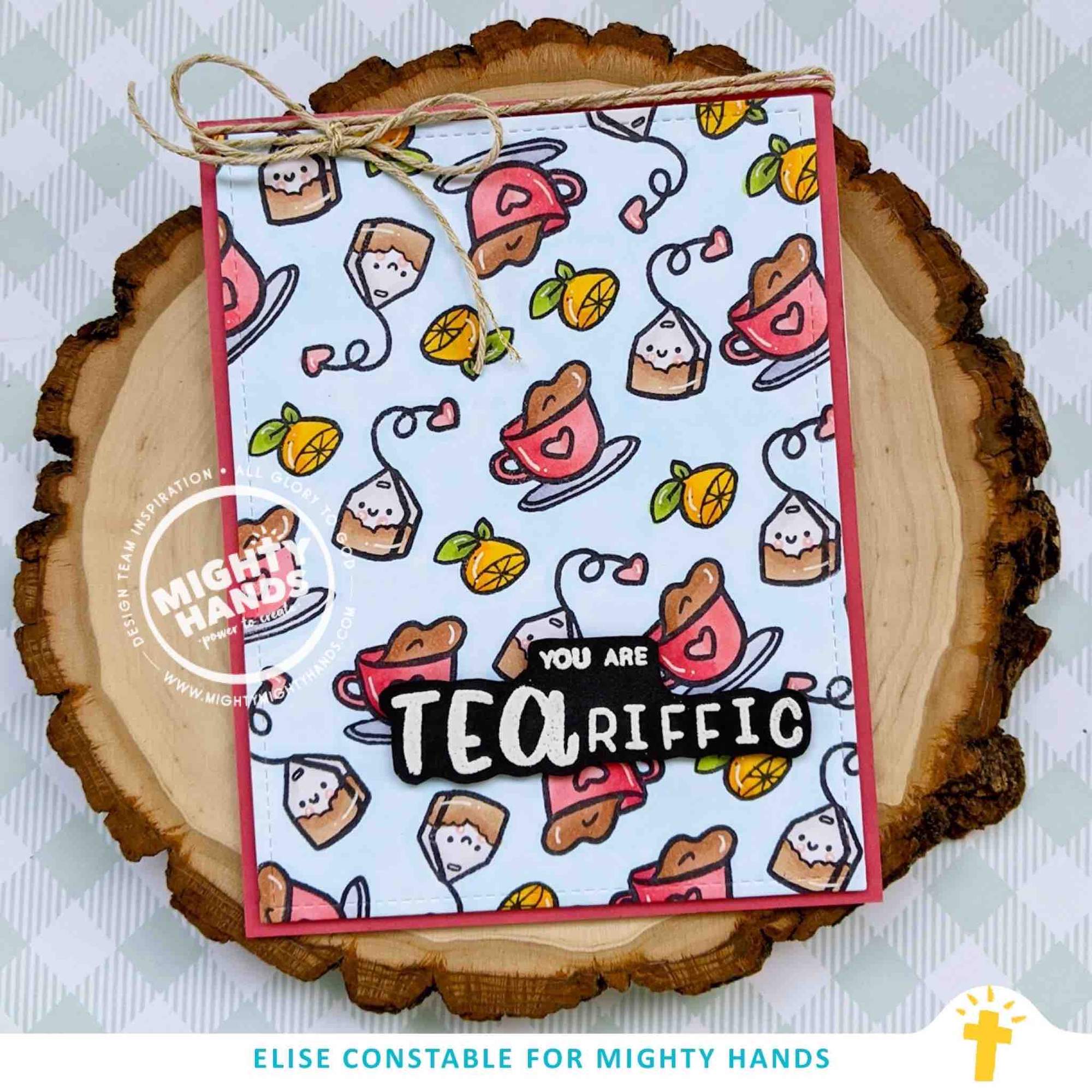 Overflowing Cup {Stamp} - Stamps by Mighty Hands, The Commandment Co