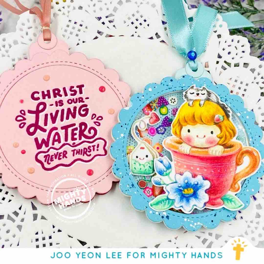 Overflowing Cup {Stamp} - Stamps by Mighty Hands, The Commandment Co