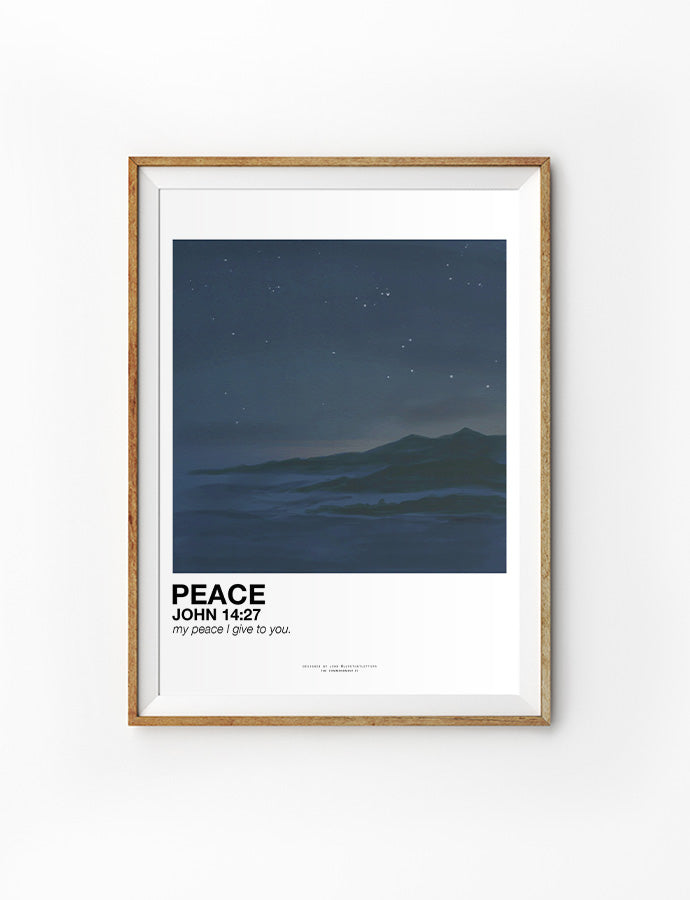 creative pantone color style poster design that includes christian bible verse wording