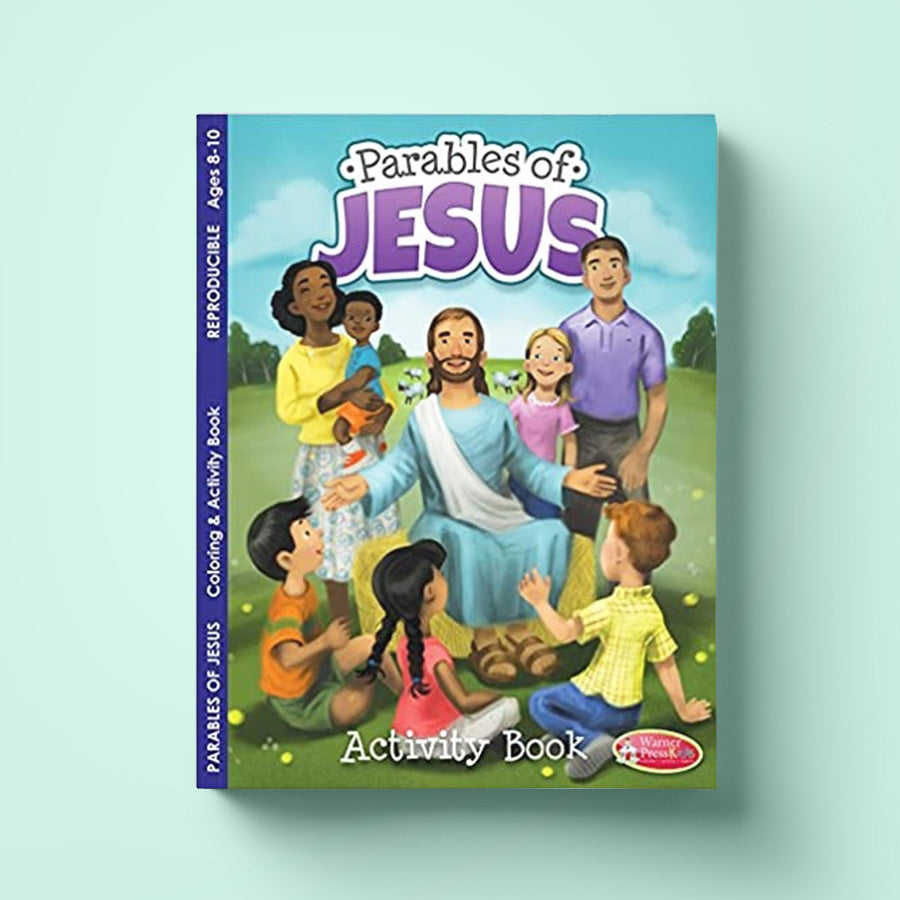 Parables of Jesus Activity Book Age 8-10 - Book by The Commandment Co, The Commandment Co , Singapore Christian gifts shop