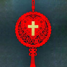 Peace and Joy 平安喜乐 Round Shape {CNY Couplet} - Couplet by The Commandment Co, The Commandment Co , Singapore Christian gifts shop