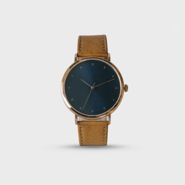 Navy | Rose Gold {Watches} - Watches by Foi en Dieu, The Commandment Co , Singapore Christian gifts shop