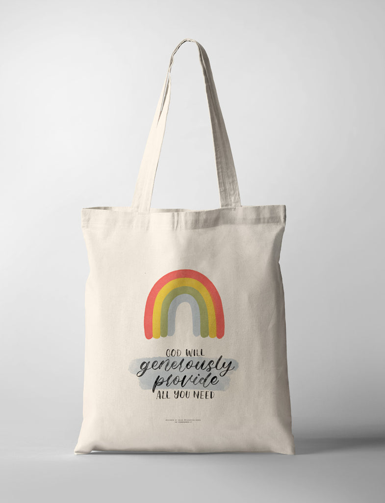 All You Need {Tote Bag} - tote bag by Flowering Words, The Commandment Co