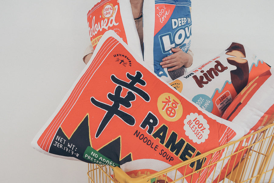 Xin Blessed Ramen {Plush Toy} - plush toys by The Commandment Co, The Commandment Co , Singapore Christian gifts shop