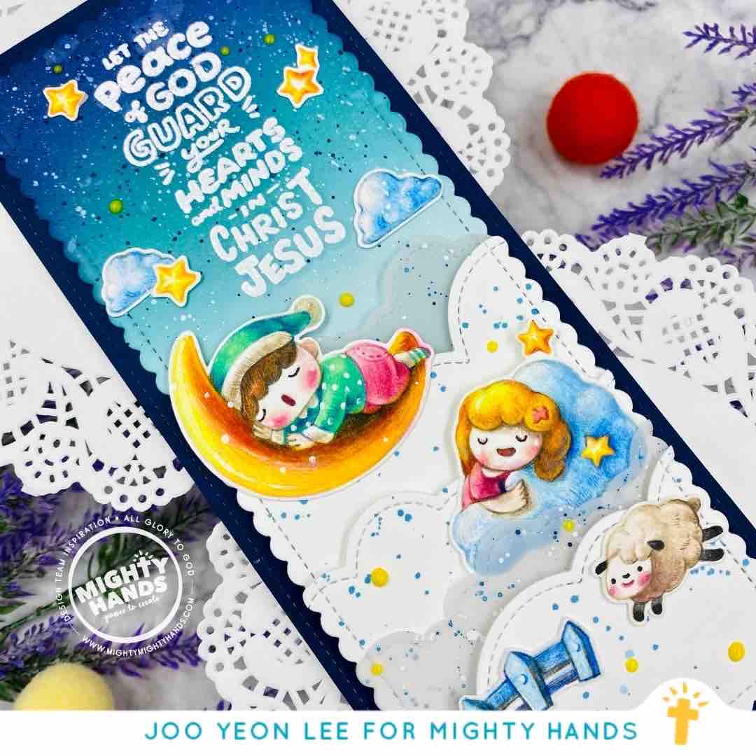 let the peace of god guard your hearts and minds in jesus christ stamp set