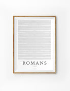 Book of Romans {Poster} - Posters by The Commandment Co, The Commandment Co , Singapore Christian gifts shop