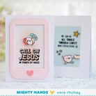 DIY Card design made by superhero stamp