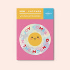 Joy Comes in the Morning | Suncatcher Sticker - Window Decal by The Brave Assembly, The Commandment Co , Singapore Christian gifts shop