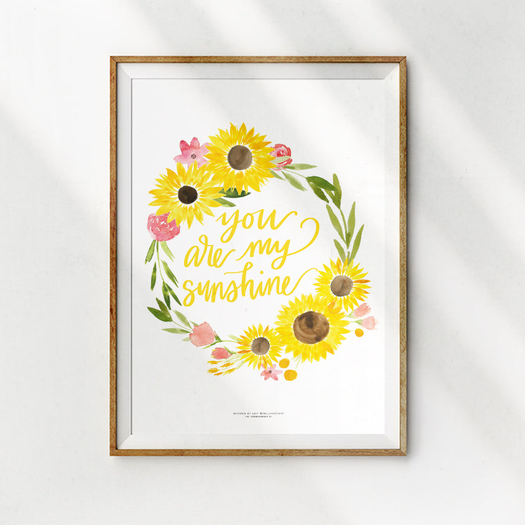 You Are My Sunshine {Poster}
