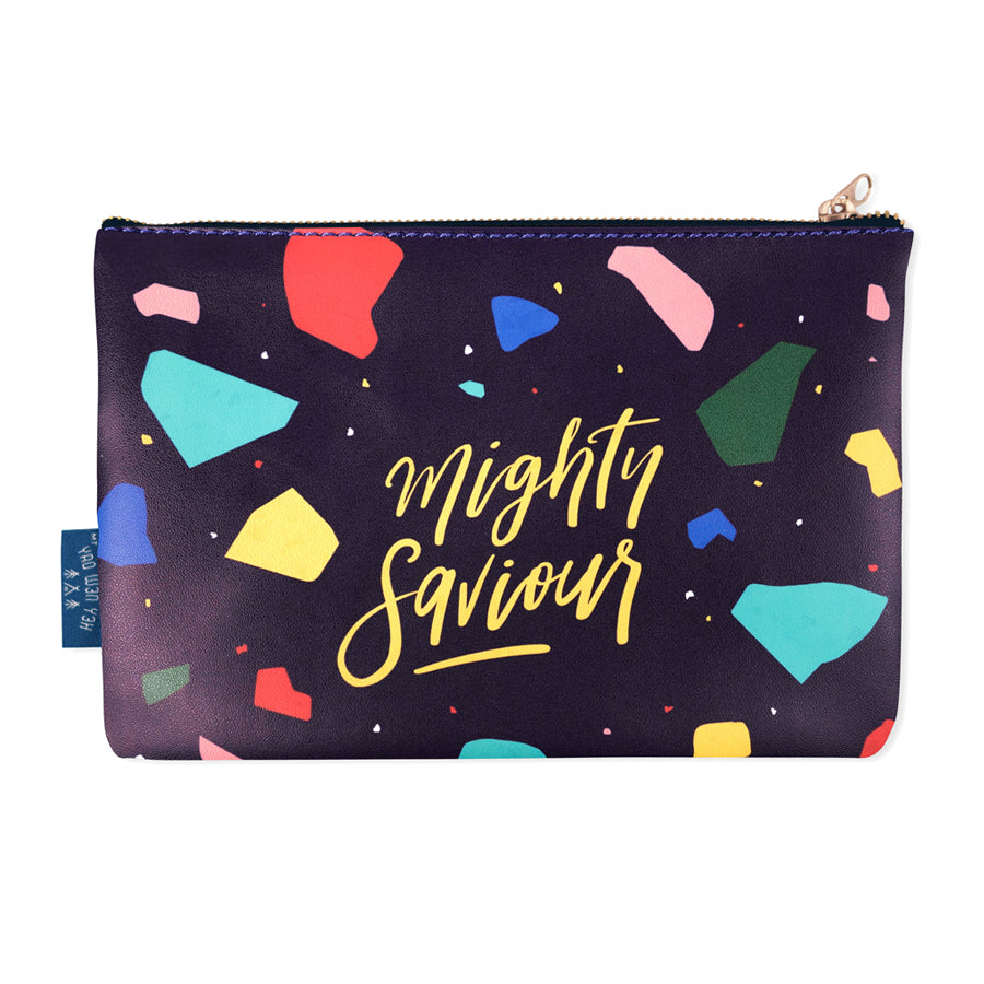 Mighty Saviour {Pouch} - Pouch by Hey New Day, The Commandment Co , Singapore Christian gifts shop
