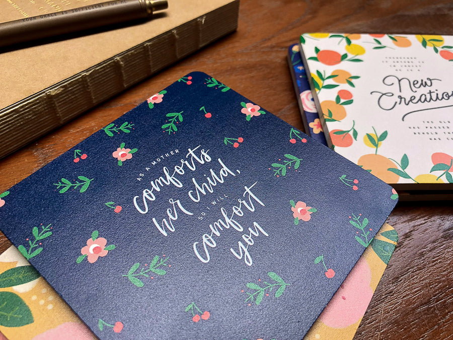 Coasters are pretty and reminds you of God's unfailing love.