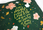 Take delight in the Lord {Cushion Cover} - Cushion Covers by The Commandment Co, The Commandment Co , Singapore Christian gifts shop