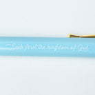 Seek First The Kingdom of God (Sky) | Ballpoint Pen - Ballpoint Pen by The Brave Assembly, The Commandment Co , Singapore Christian gifts shop