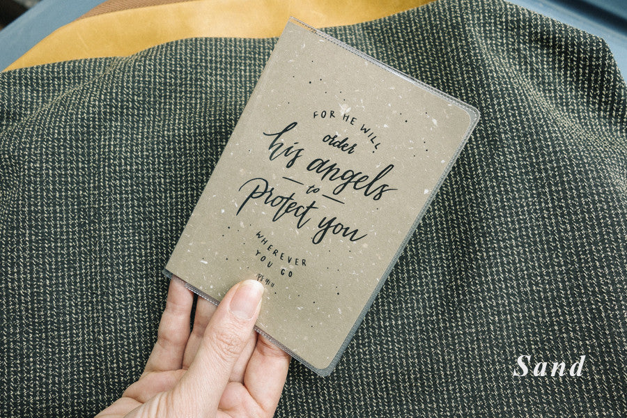 For He will order His angels to protect you wherever you go {Passport Cover} - Passport Cover by The Commandment Co, The Commandment Co , Singapore Christian gifts shop