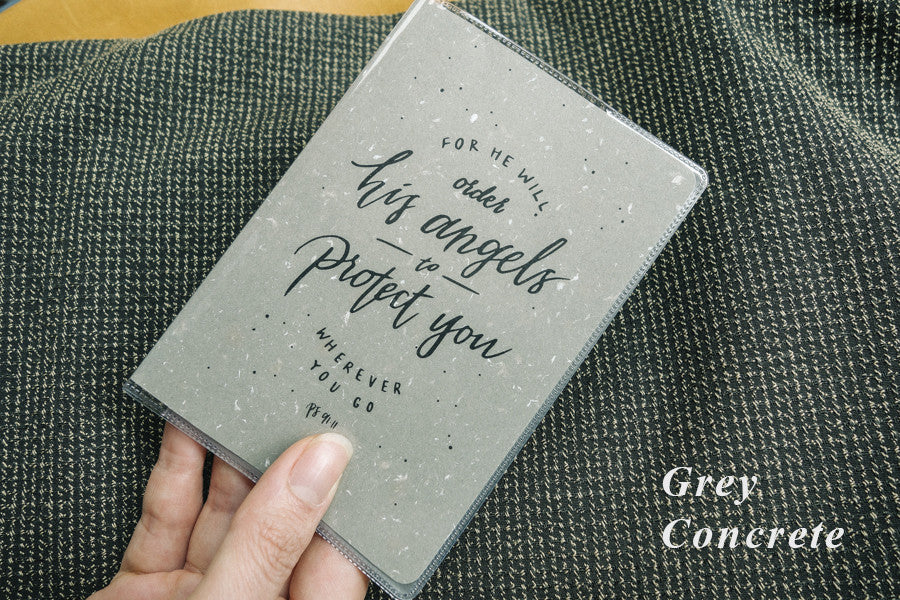 For He will order His angels to protect you wherever you go {Passport Cover} - Passport Cover by The Commandment Co, The Commandment Co , Singapore Christian gifts shop