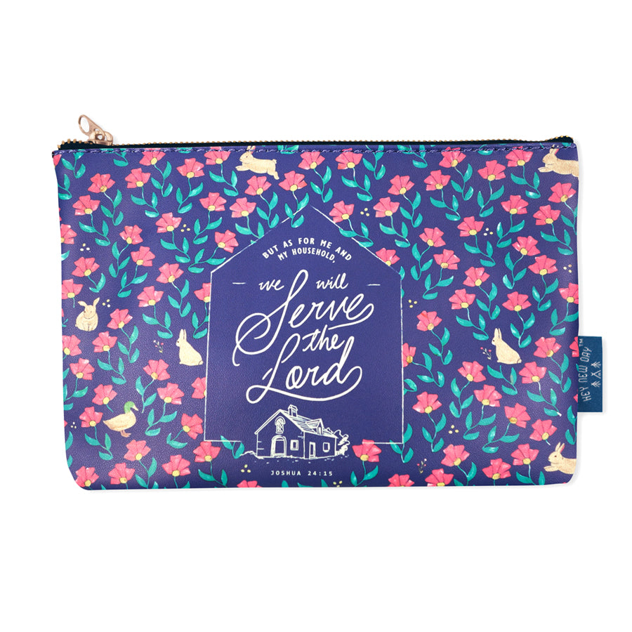 Serve the Lord {Pouch} - Pouch by Hey New Day, The Commandment Co , Singapore Christian gifts shop
