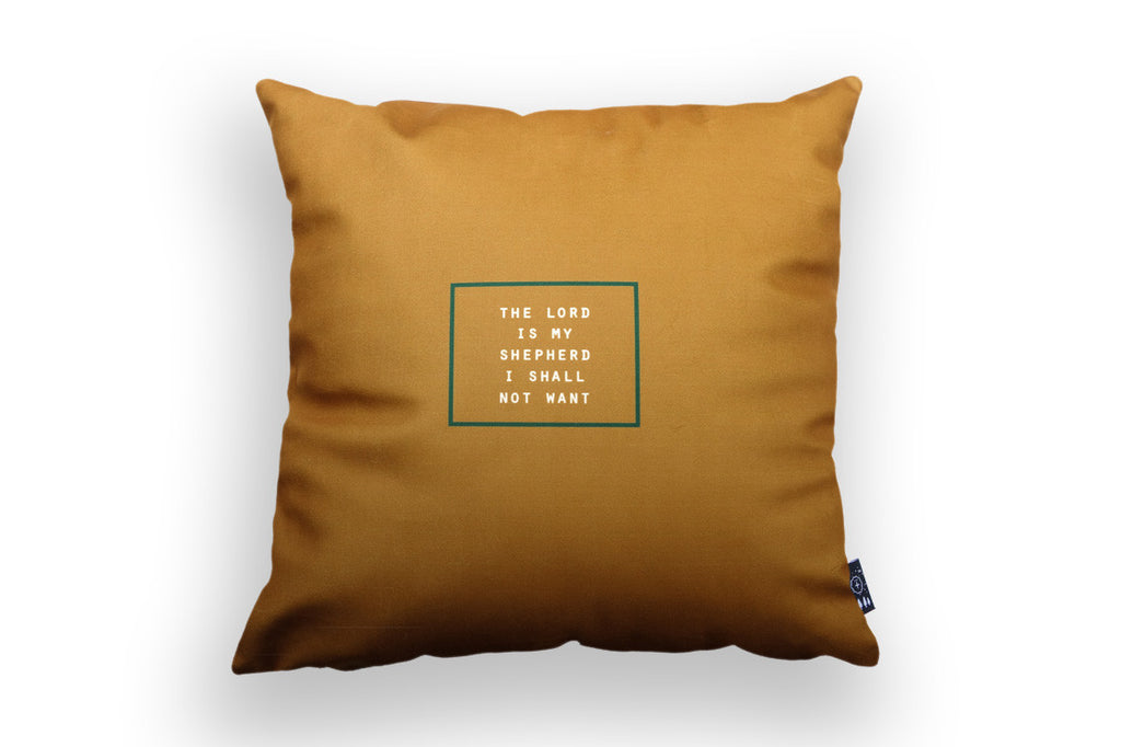 The Lord is My Shepherd - HND {Cushion Cover} - Cushion Covers by The Commandment Co, The Commandment Co , Singapore Christian gifts shop