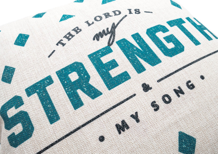 Close up design of cushion cover. Cotton linen material cushion cover.