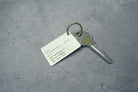 Classic Plate Brass Keychain - Keychain by The Commandment, The Commandment Co , Singapore Christian gifts shop