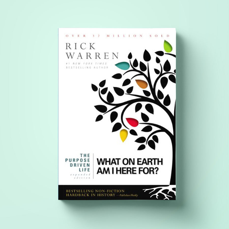 THE PURPOSE DRIVEN LIFE : What on Earth Am I Here For? - Rick Warren EXPANDED & UPDATED - Book by The Commandment Co, The Commandment Co , Singapore Christian gifts shop