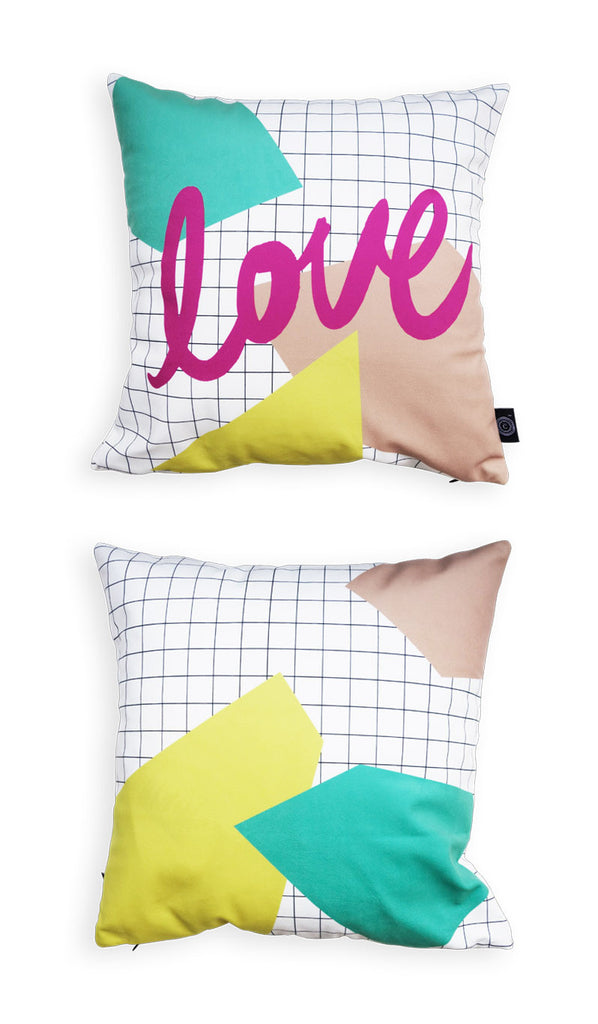Love {Cushion Cover} - Cushion Covers by The Commandment, The Commandment Co , Singapore Christian gifts shop