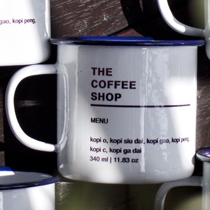 The Coffee Shop | Enamel Mug - Water Bottle by Thycupbearer, The Commandment Co , Singapore Christian gifts shop