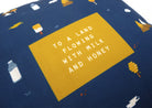 To A Land Flowing With Milk And Honey {Cushion Cover} - Cushion Covers by The Commandment Co, The Commandment Co , Singapore Christian gifts shop