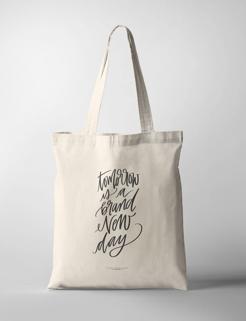 Brand New Day {Tote Bag} - tote bag by Small Hours Shop, The Commandment Co , Singapore Christian gifts shop