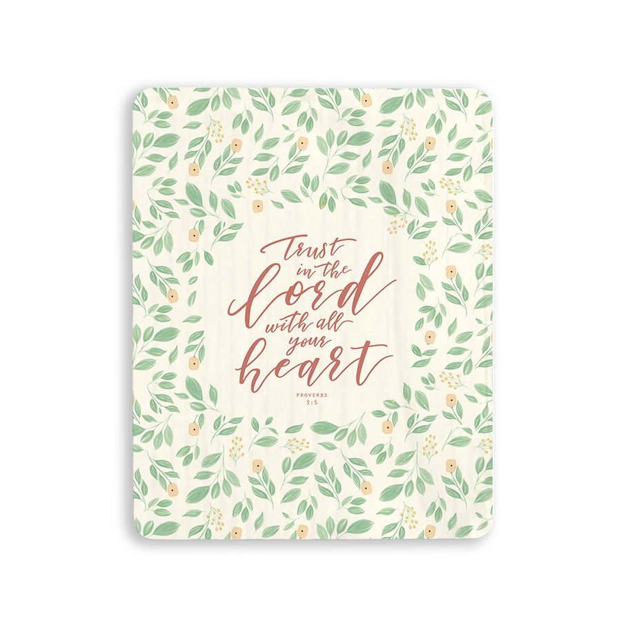 Trust In The Lord With All Your Heart {Wood Board} - Wood Board by Timber+Shepherd, The Commandment Co , Singapore Christian gifts shop