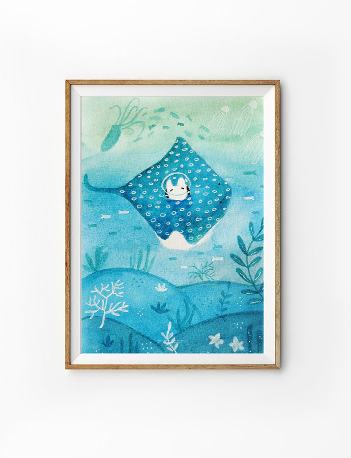 Under The Sea {Poster} - Posters by P.Paints, The Commandment Co , Singapore Christian gifts shop