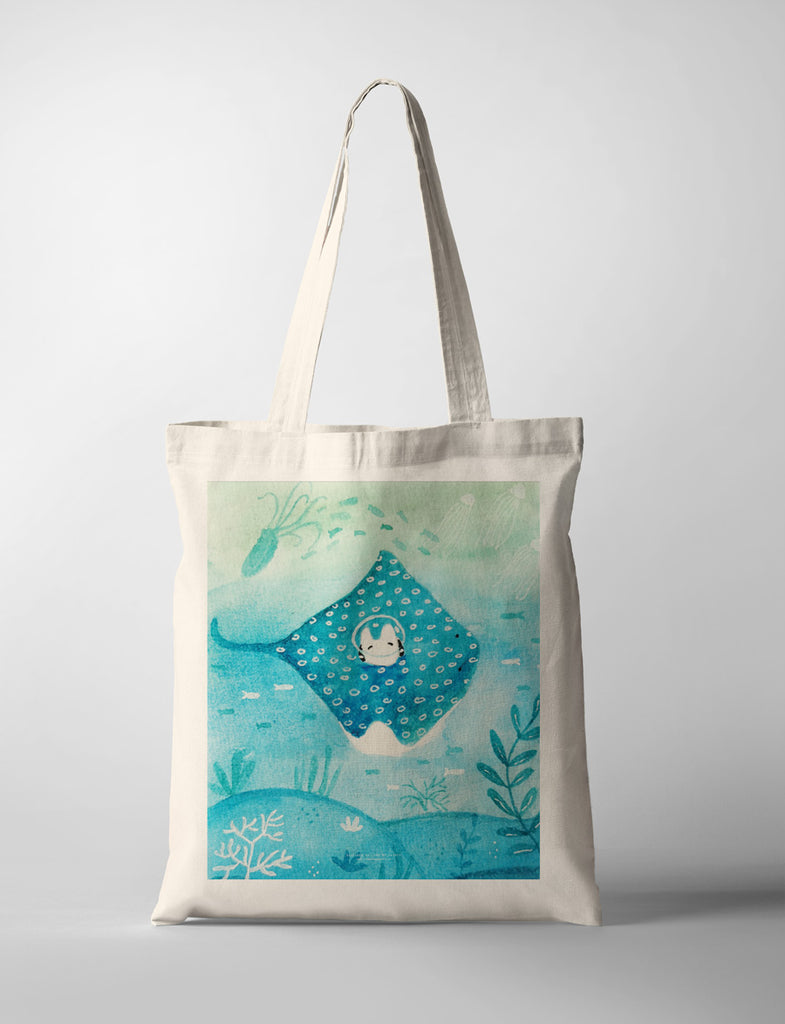 Under The Sea {Tote Bag} - tote bag by P.Paints, The Commandment Co , Singapore Christian gifts shop