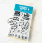 walk by faith clear acrylic stamp by Mighty Hands