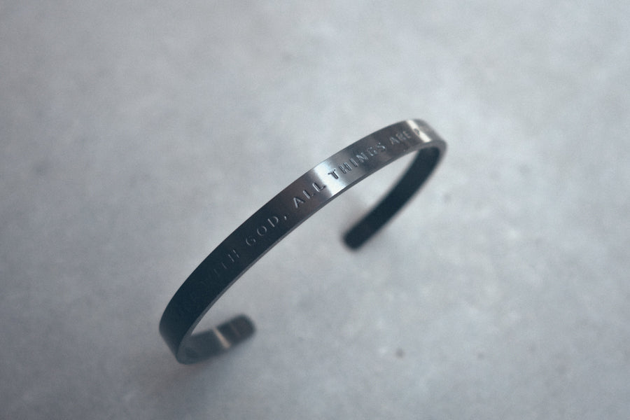 Black On Black {Verse Band} - verse band by J&Co Foundry, The Commandment Co , Singapore Christian gifts shop