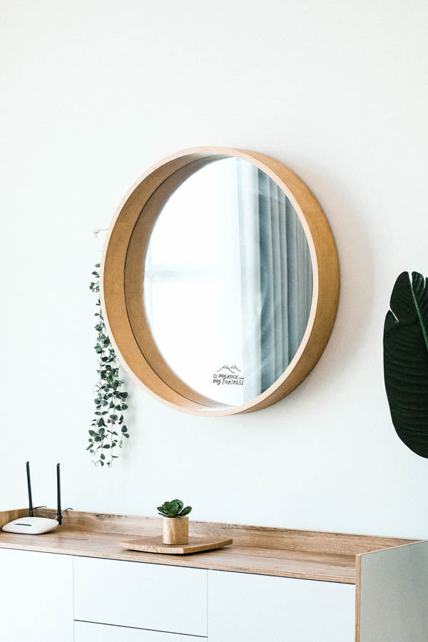 My Rock My Fortress {Mirror Decal Sticker} - Decal by The Commandment Co, The Commandment Co , Singapore Christian gifts shop