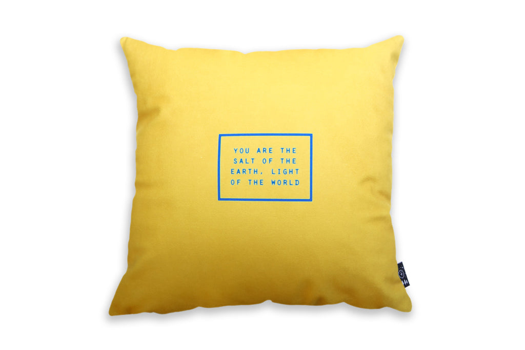 Salt and Light {Cushion Cover} - Cushion Covers by The Commandment Co, The Commandment Co , Singapore Christian gifts shop