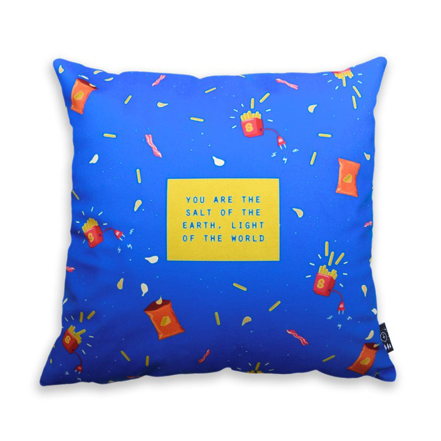Salt and Light {Cushion Cover} - Cushion Covers by The Commandment Co, The Commandment Co , Singapore Christian gifts shop