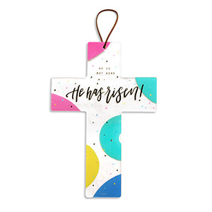 He Has Risen | Cute Cross Bedroom Hanging Ornament