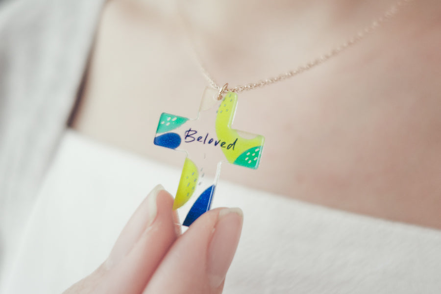 Beloved {Cross Necklace} - Accessories by The Commandment Co, The Commandment Co , Singapore Christian gifts shop