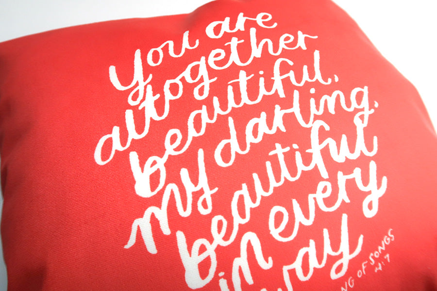 I Have Made You And I Will Carry You {Cushion Cover} - Cushion Covers by Love That Letters, The Commandment Co , Singapore Christian gifts shop