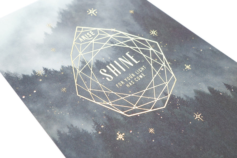 Arise, Shine {Card} - Cards by The Commandment, The Commandment Co