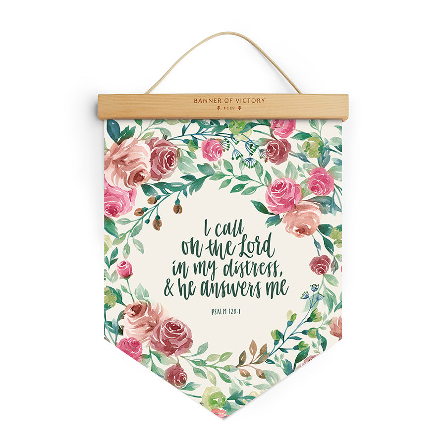 I Call On The Lord {Banner of Victory} - Banners by The Commandment Co, The Commandment Co , Singapore Christian gifts shop