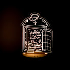Be Devoted to One Another in Love Christian night light inspired by Romans 12:10